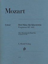 Mozart: Three Movements for Piano Trio, Fragments K. 442