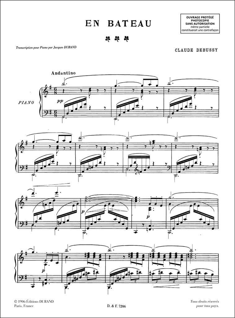 Debussy: Petite Suite (transc. for solo piano)