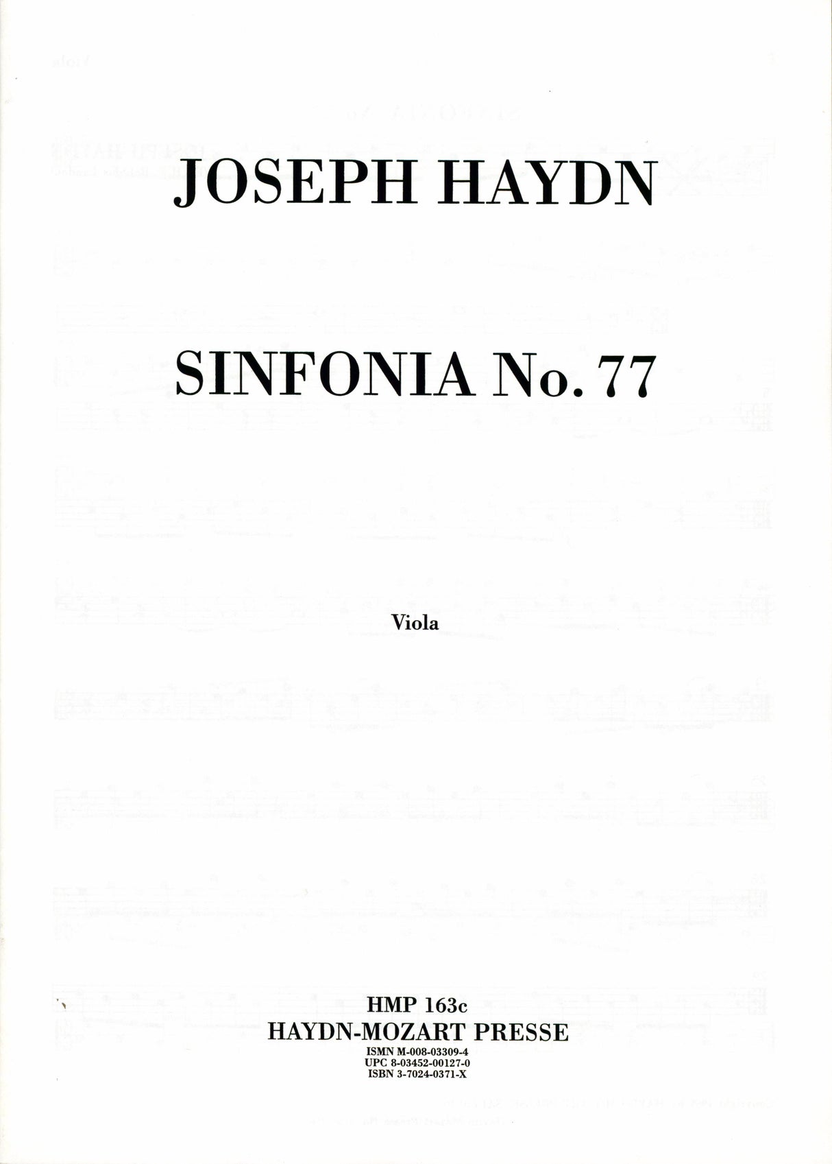 Haydn: Symphony in B-flat Major, Hob. I:77
