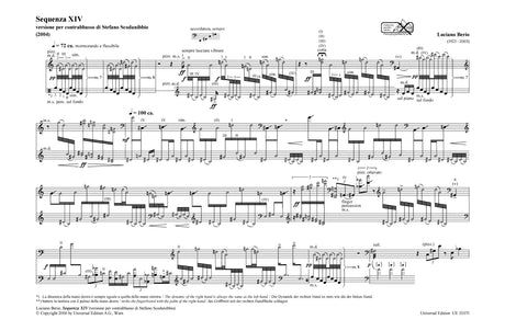 Berio: Sequenza XIVb
