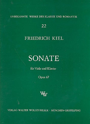Kiel: VIola Sonata in G Minor, Op. 67