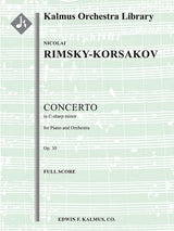 Rimsky-Korsakov: Piano Concerto in C-sharp Minor, Op. 30