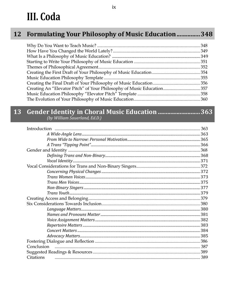 Resonance: The Art of the Choral Music Educator