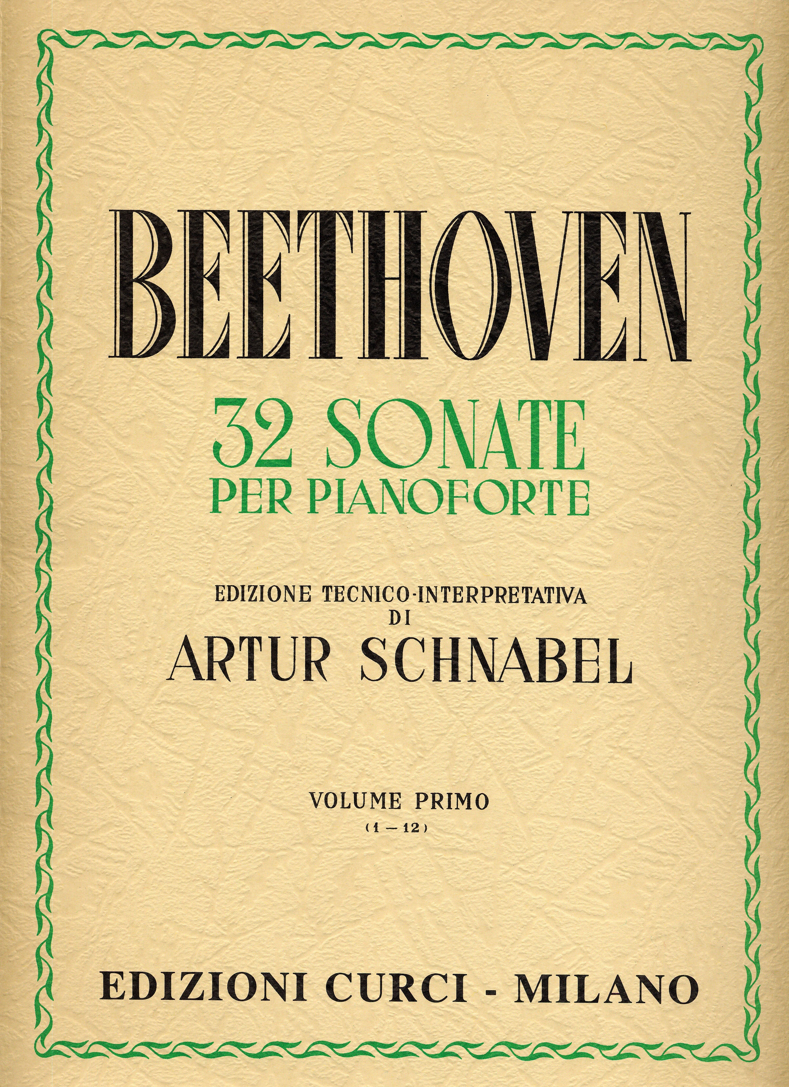 Beethoven: Piano Sonatas - Volume 1 (Nos. 1-12) – Ficks Music