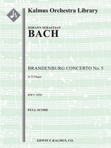 Bach: Brandenburg Concerto No. 5 in D Major, BWV 1050
