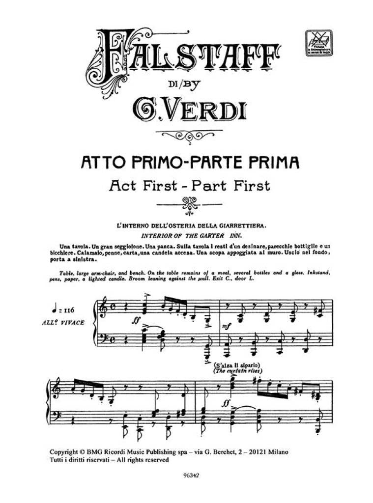 Verdi: Falstaff – Ficks Music