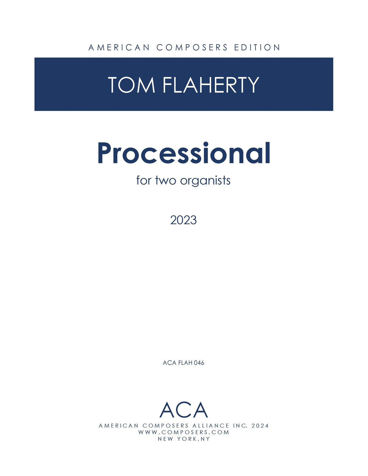 Flaherty: Processional