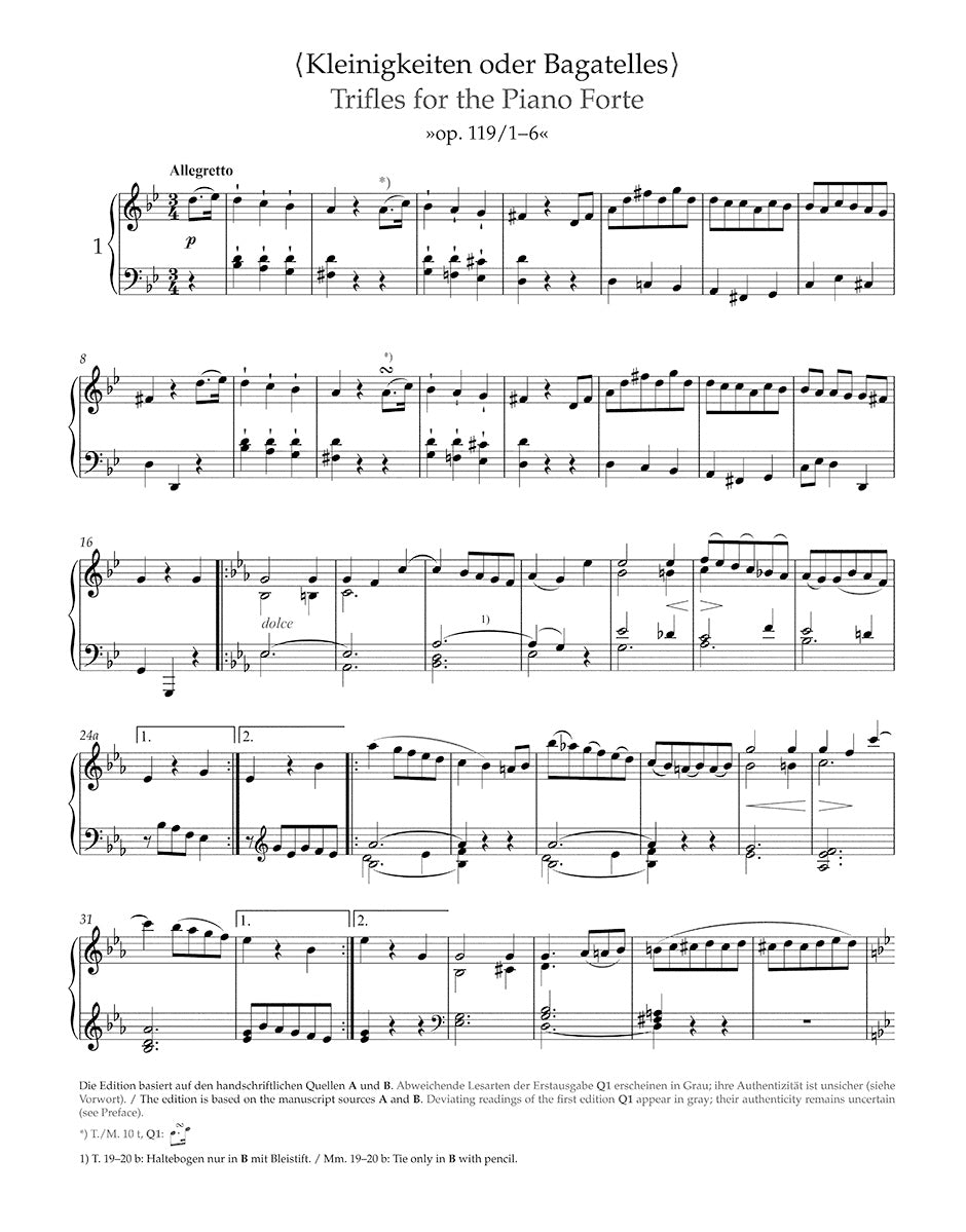 Beethoven: Complete Bagatelles