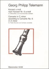 Telemann: Recorder Concerto in C Minor, TWV 42:a2