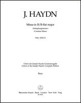 Haydn: Missa solemnis in B-flat Major, Hob. XXII:13