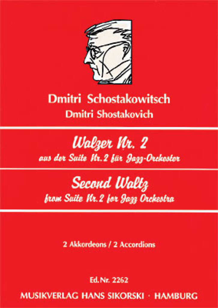 Shostakovich: Waltz No. 2 (arr. for 2 accordions)