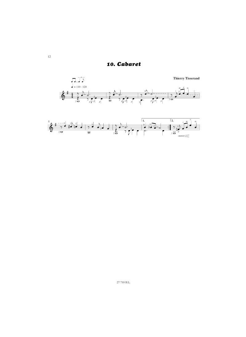 Tisserand: Comme des chansons... Volume 1