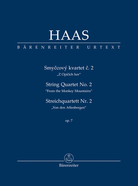 Haas: String Quartet No. 2, Op. 7