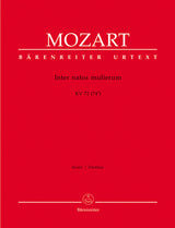 Mozart: Inter natos mulierum, K. 72 (74f)