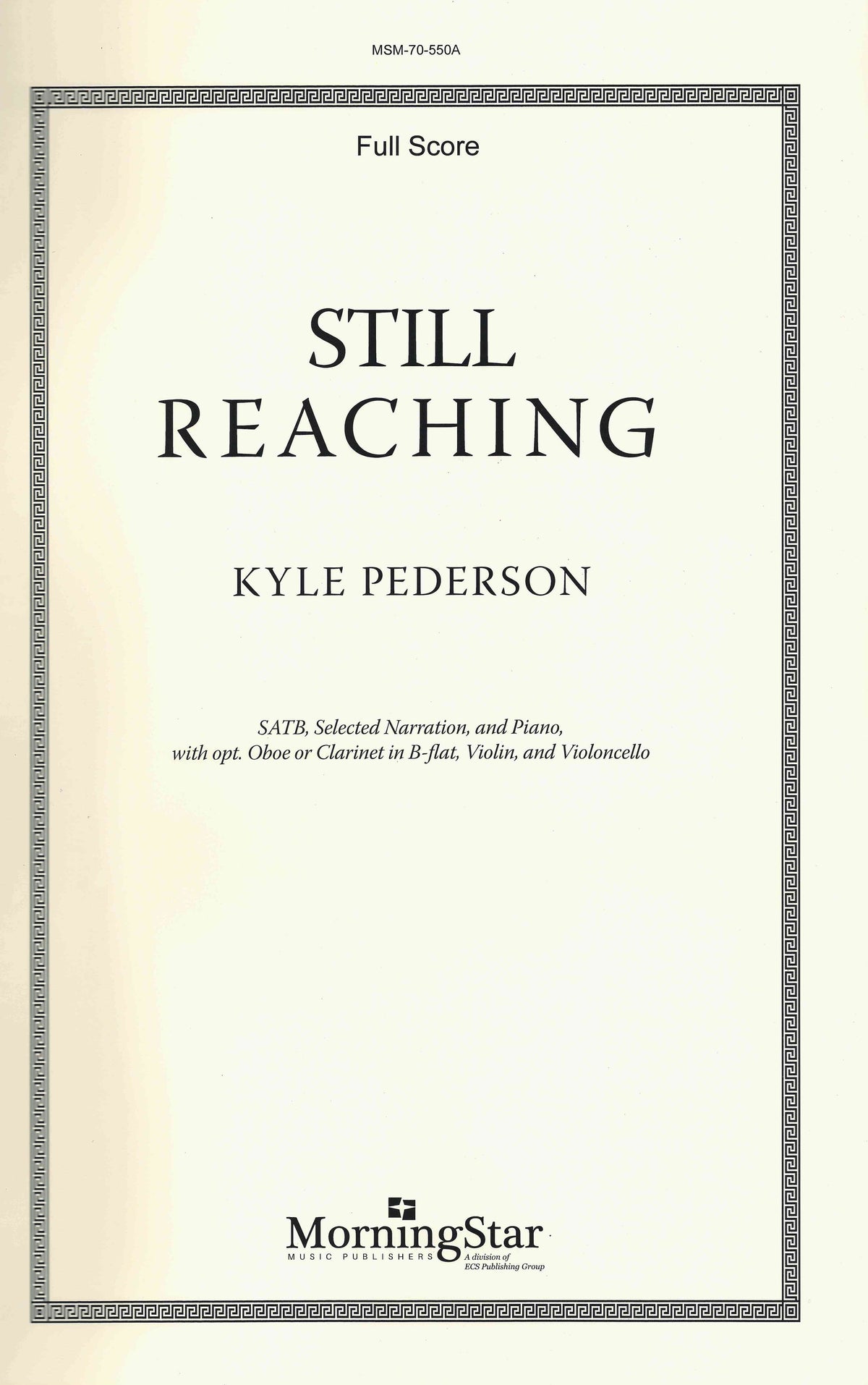 Pederson: Still Reaching