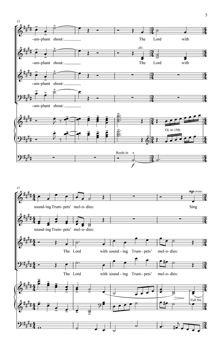 Finzi: God is Gone Up, Op. 27, No. 2