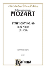 Mozart: Symphony No. 40 in G Minor, K. 550