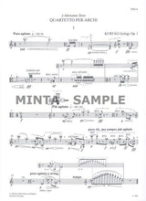 Kurtág: String Quartet No. 1, Op. 1