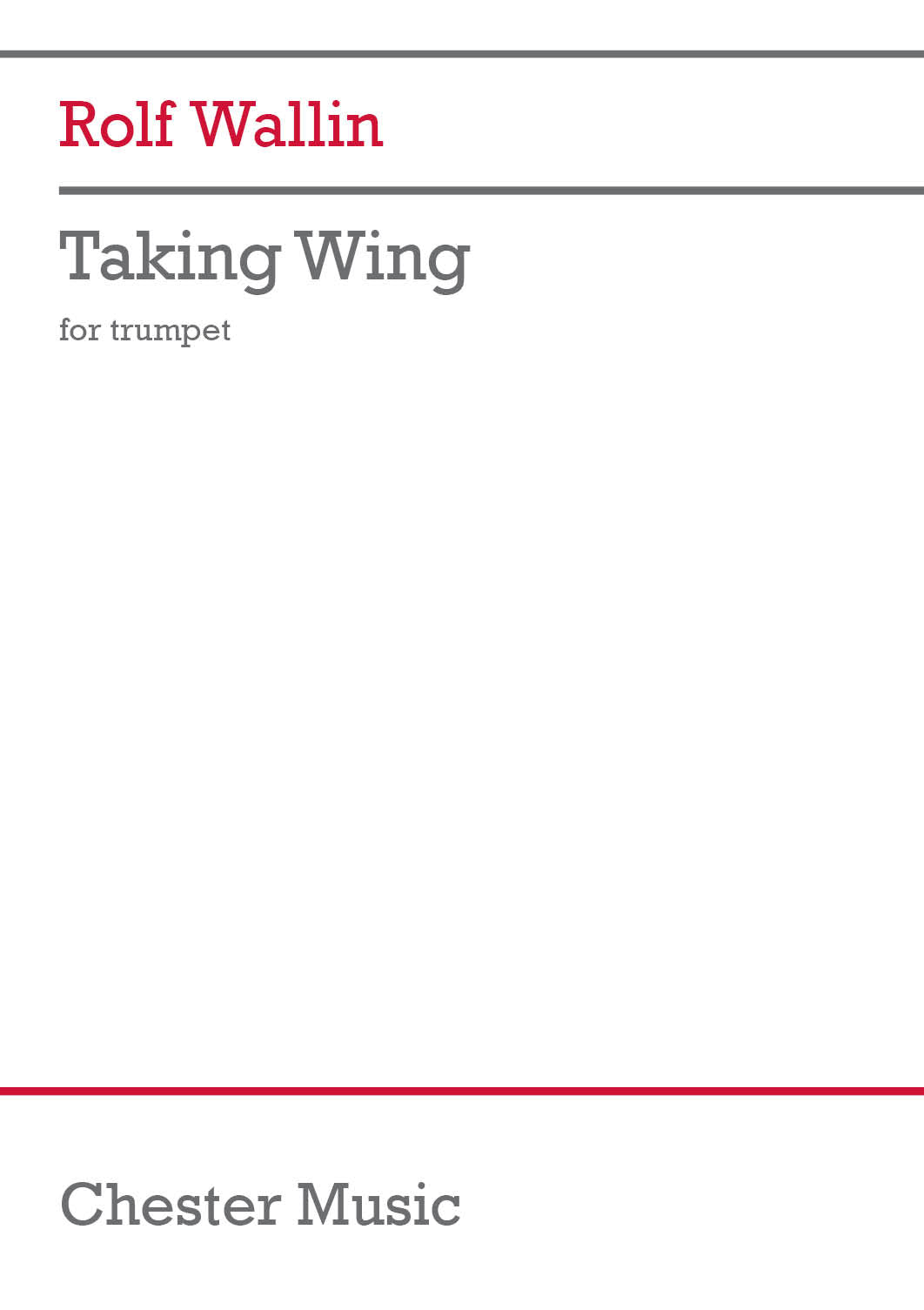 Wallin: Taking Wing
