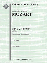 Mozart: Missa in C Major, K. 220 (196b)