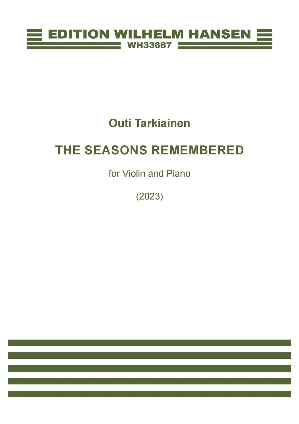 Tarkiainen: The Seasons Remembered