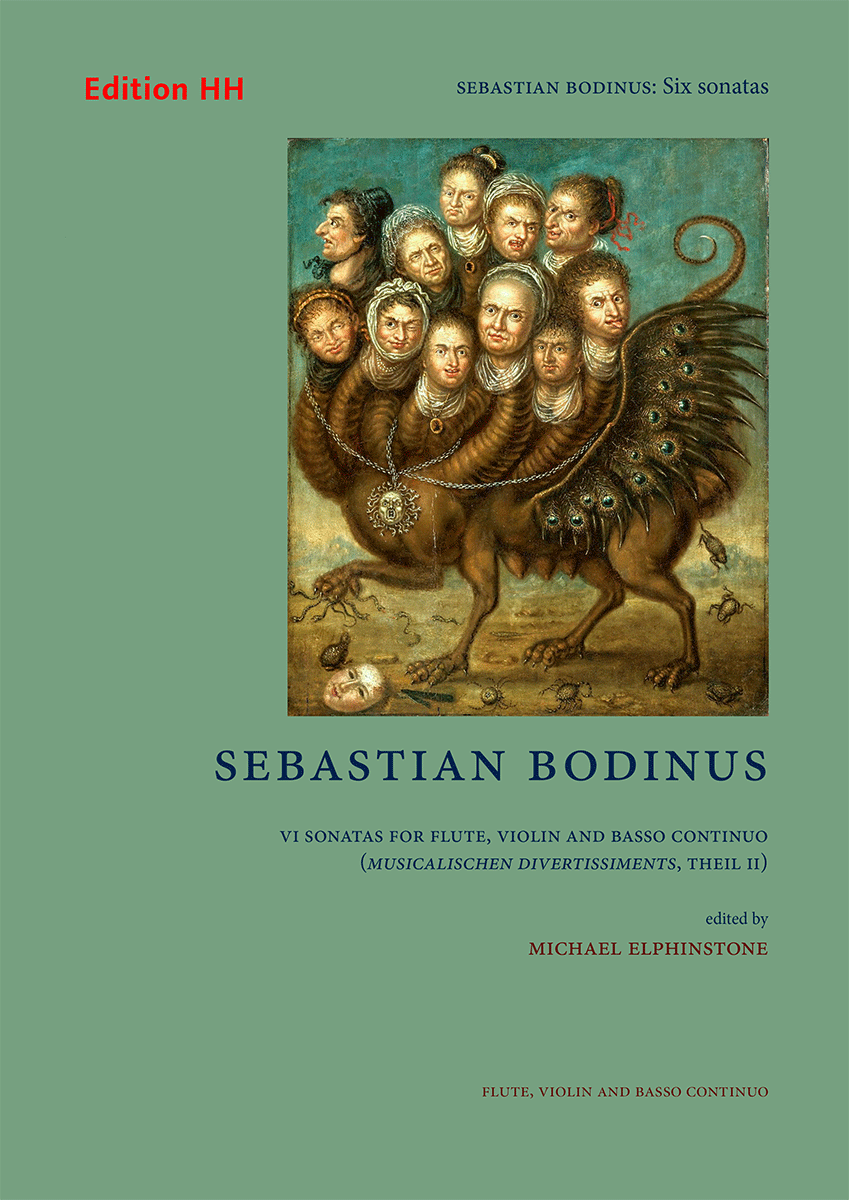 Bodinus: 6 Sonatas for Flute, Violin, & Basso continuo
