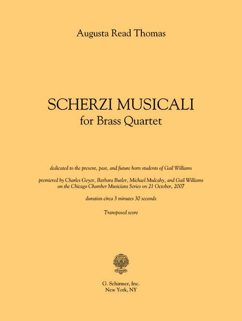 Thomas: Scherzi Musicali