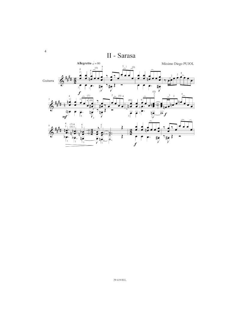 Pujol: Suite del Plata No. 5