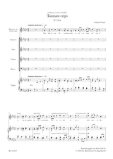 Fauré: Tantum ergo, N 156a