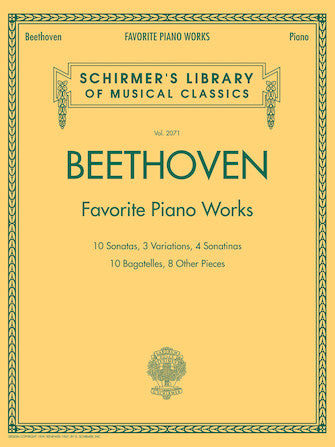 Beethoven: Favorite Piano Works
