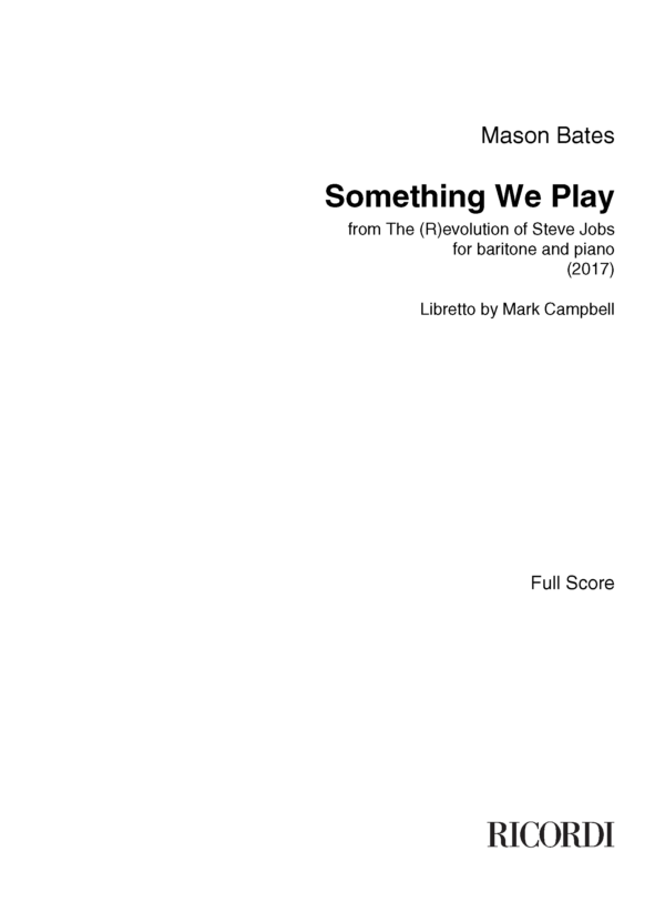 Bates: Something We Play