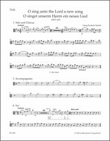 Handel: O sing unto the Lord a new song, HWV 249a