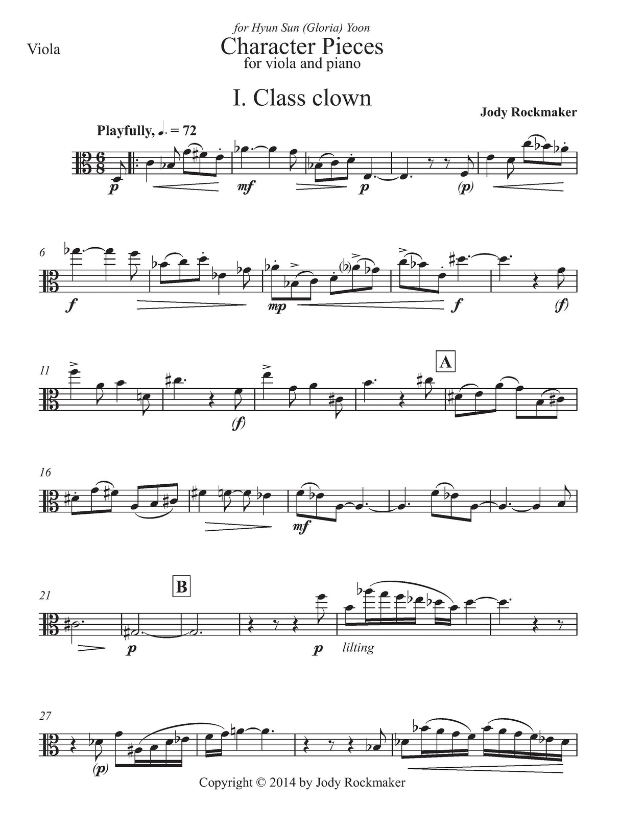 Rockmaker: Character Pieces