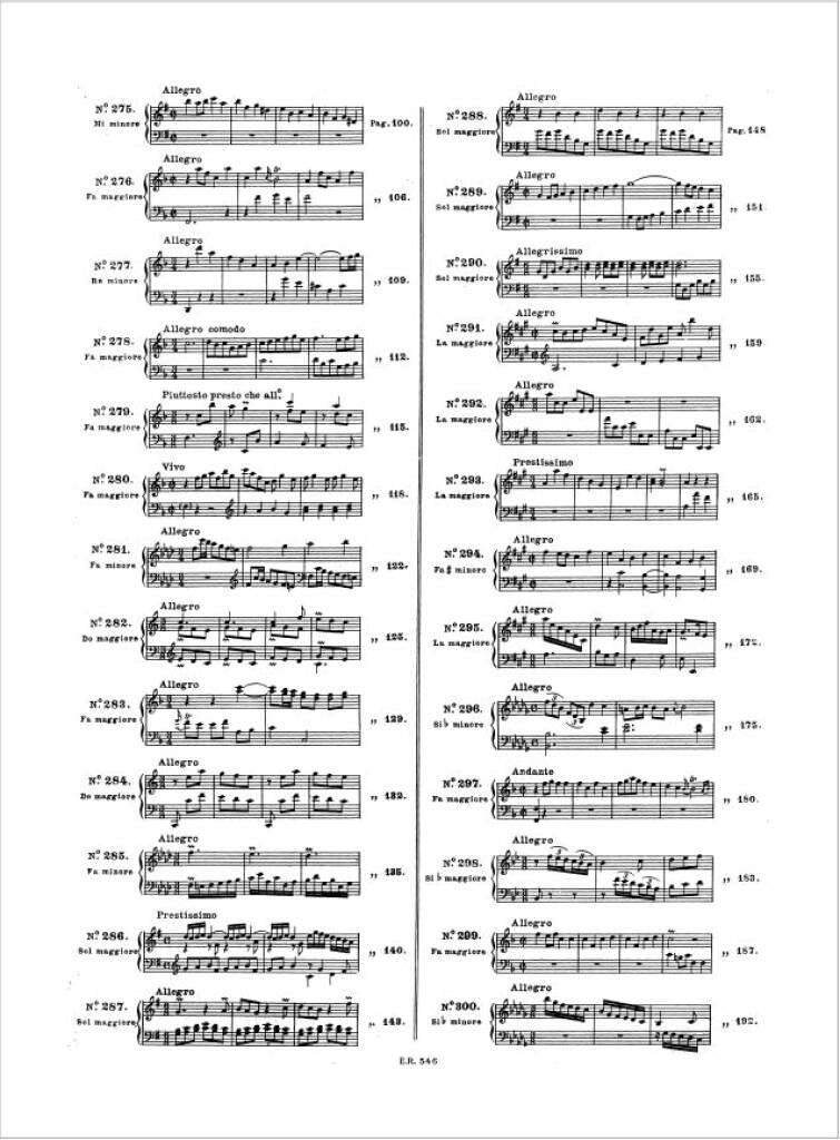 Scarlatti: Keyboard Sonatas - Volume 6 (L. 251-300) – Ficks Music