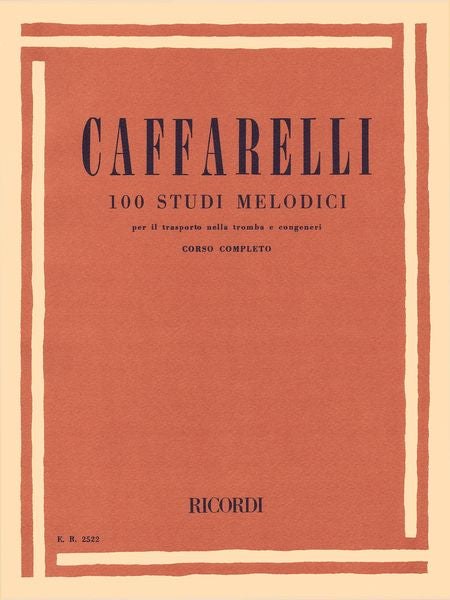 Caffarelli: 100 Studi Melodici (Melodic Studies)
