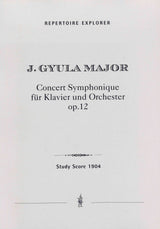 Major: Concerto symphonique, Op. 12