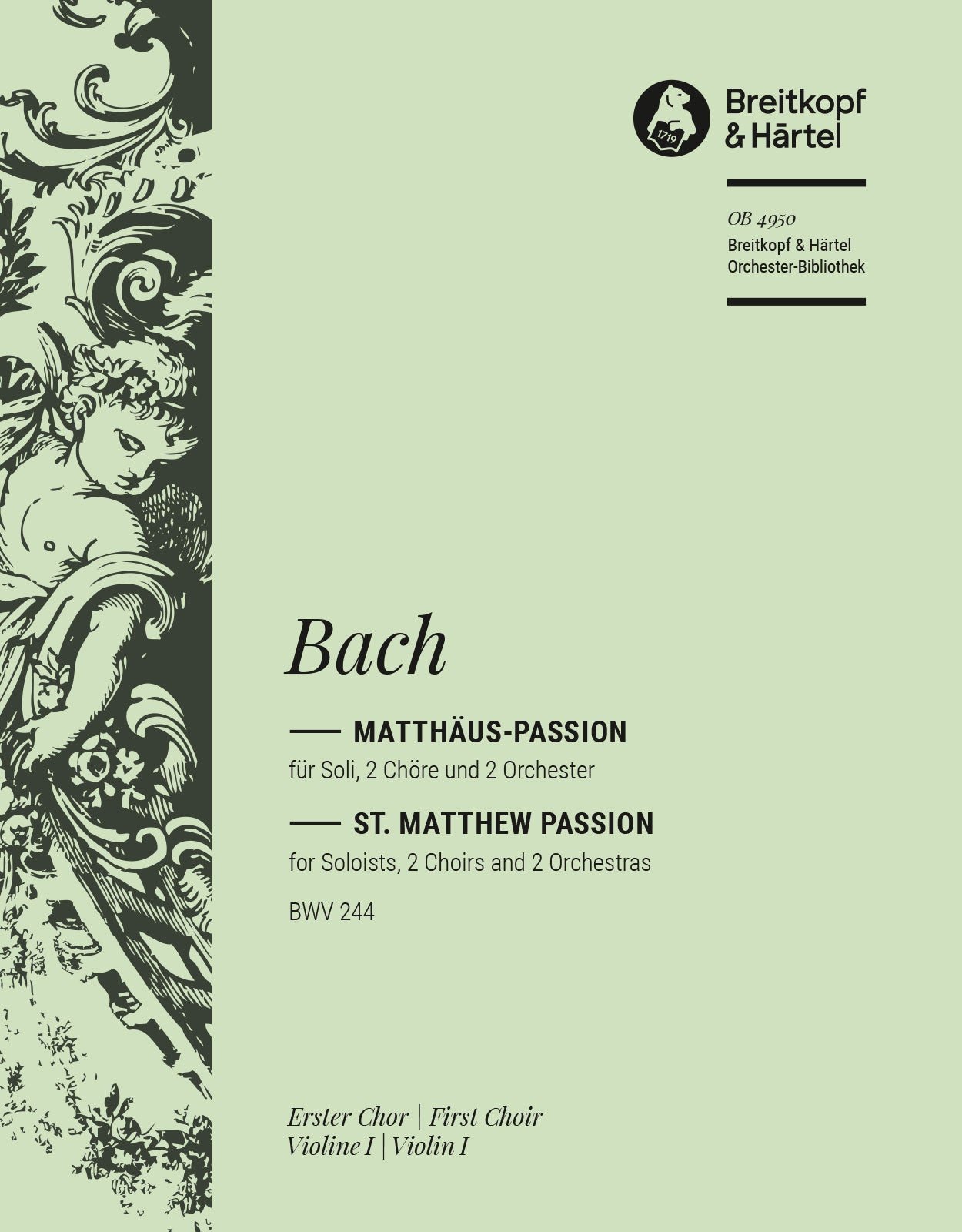 Bach: St. Matthew Passion, BWV 244 – Ficks Music