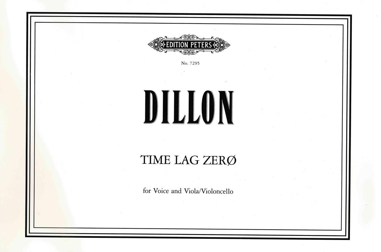 Dillon: Time Lag Zerø