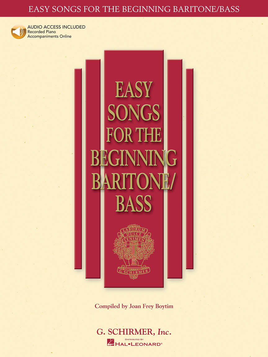 Easy Songs for the Beginning Baritone/Bass - Volume 1