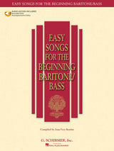 Easy Songs for the Beginning Baritone/Bass - Volume 1