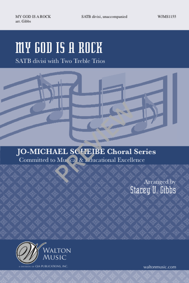 My God Is a Rock (arr. for SATB choir)
