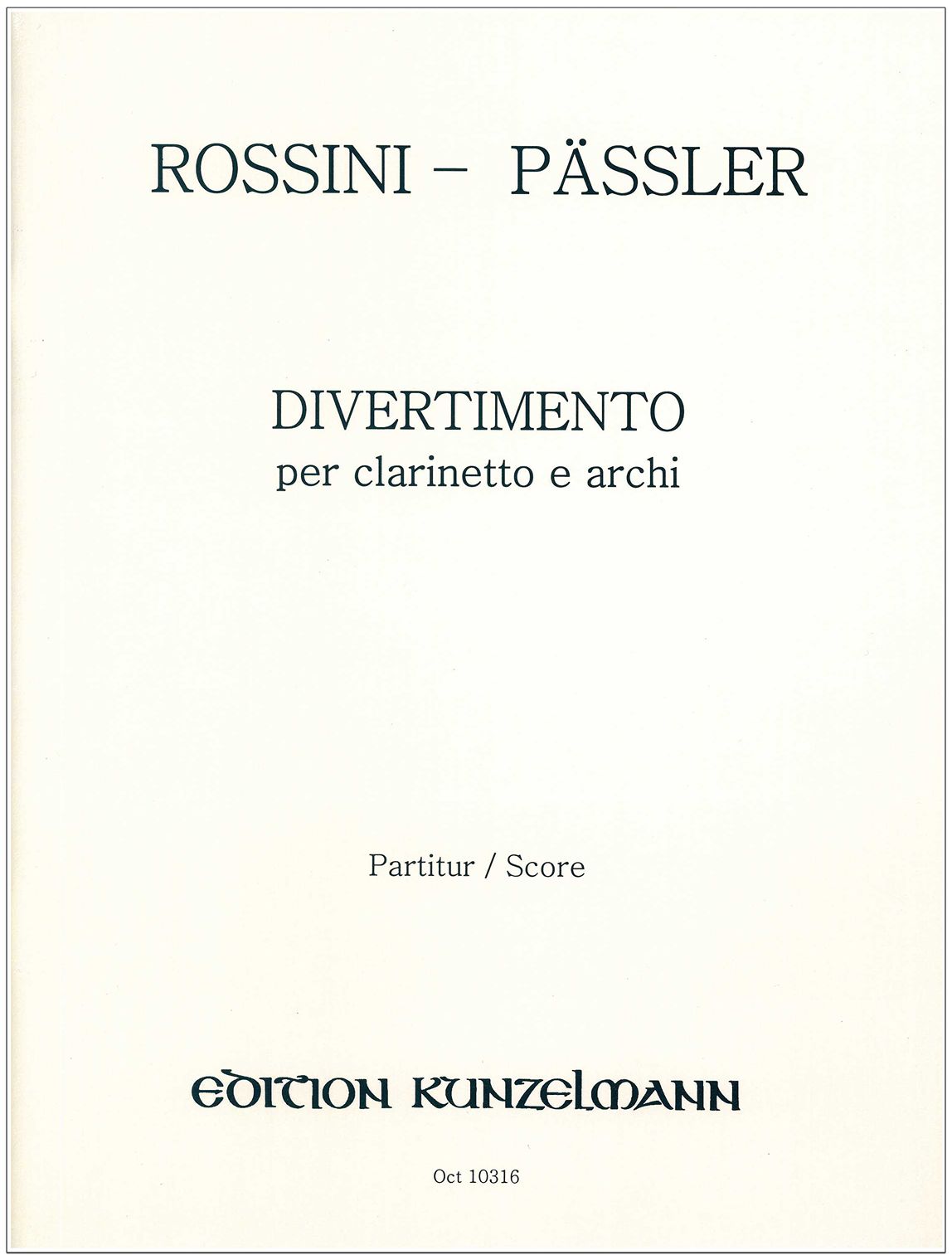 Pässler: Divertimento