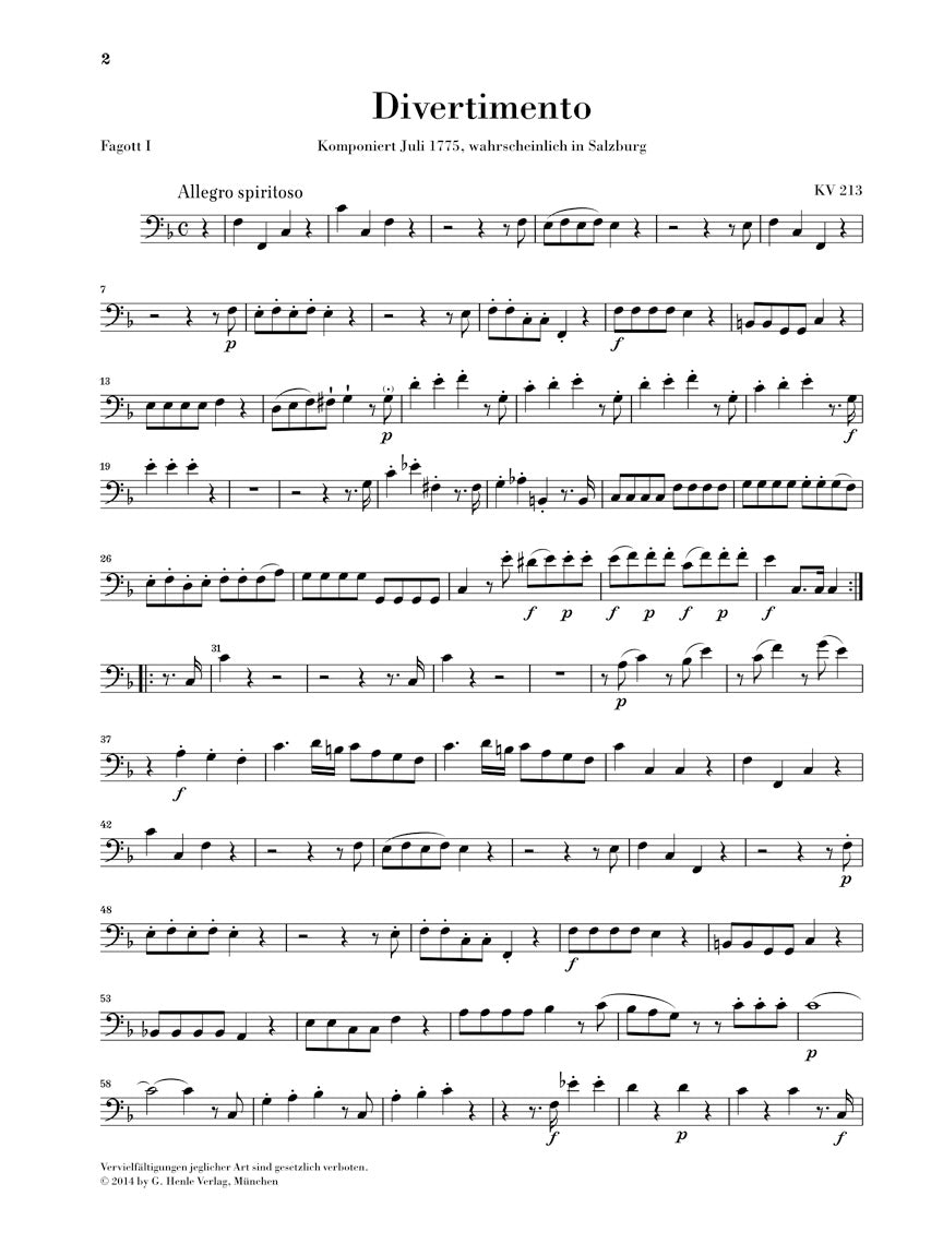 Mozart: Divertimenti for Wind Sextet