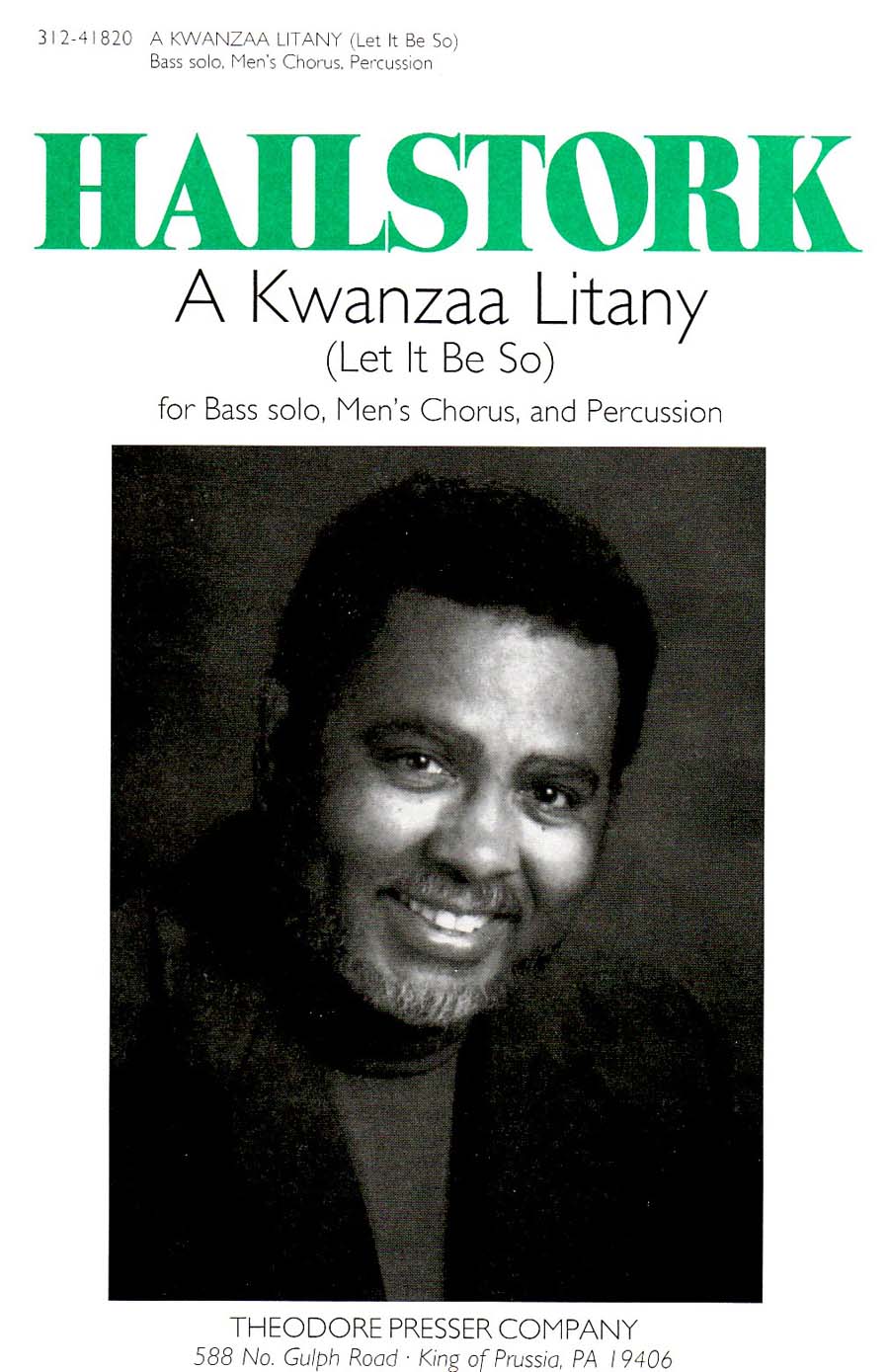 Hailstork: A Kwanzaa Litany (Let It Be So)