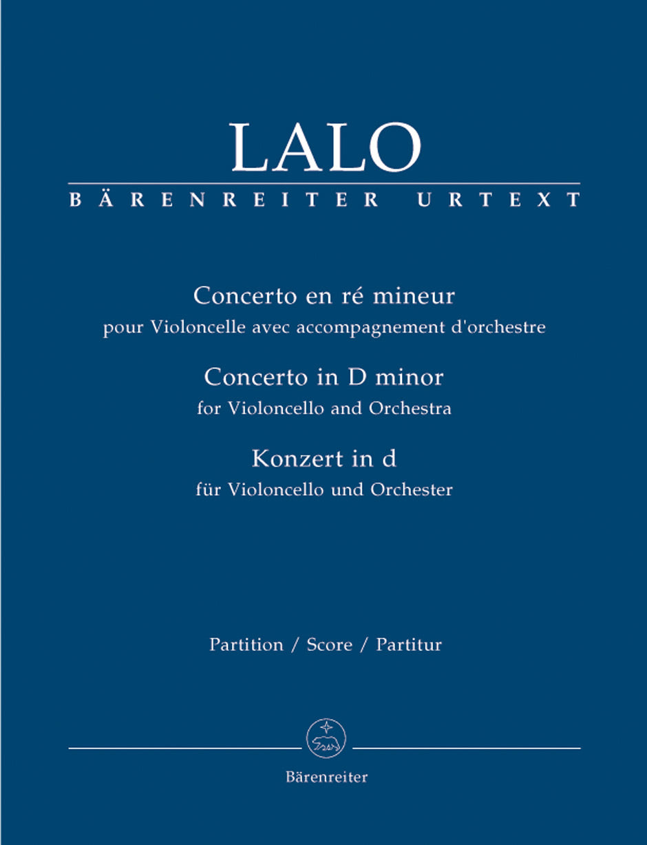 Lalo: Cello Concerto in D Minor