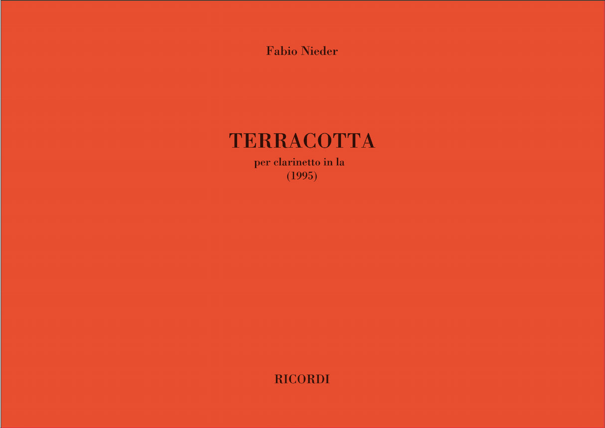 Nieder: Terracotta