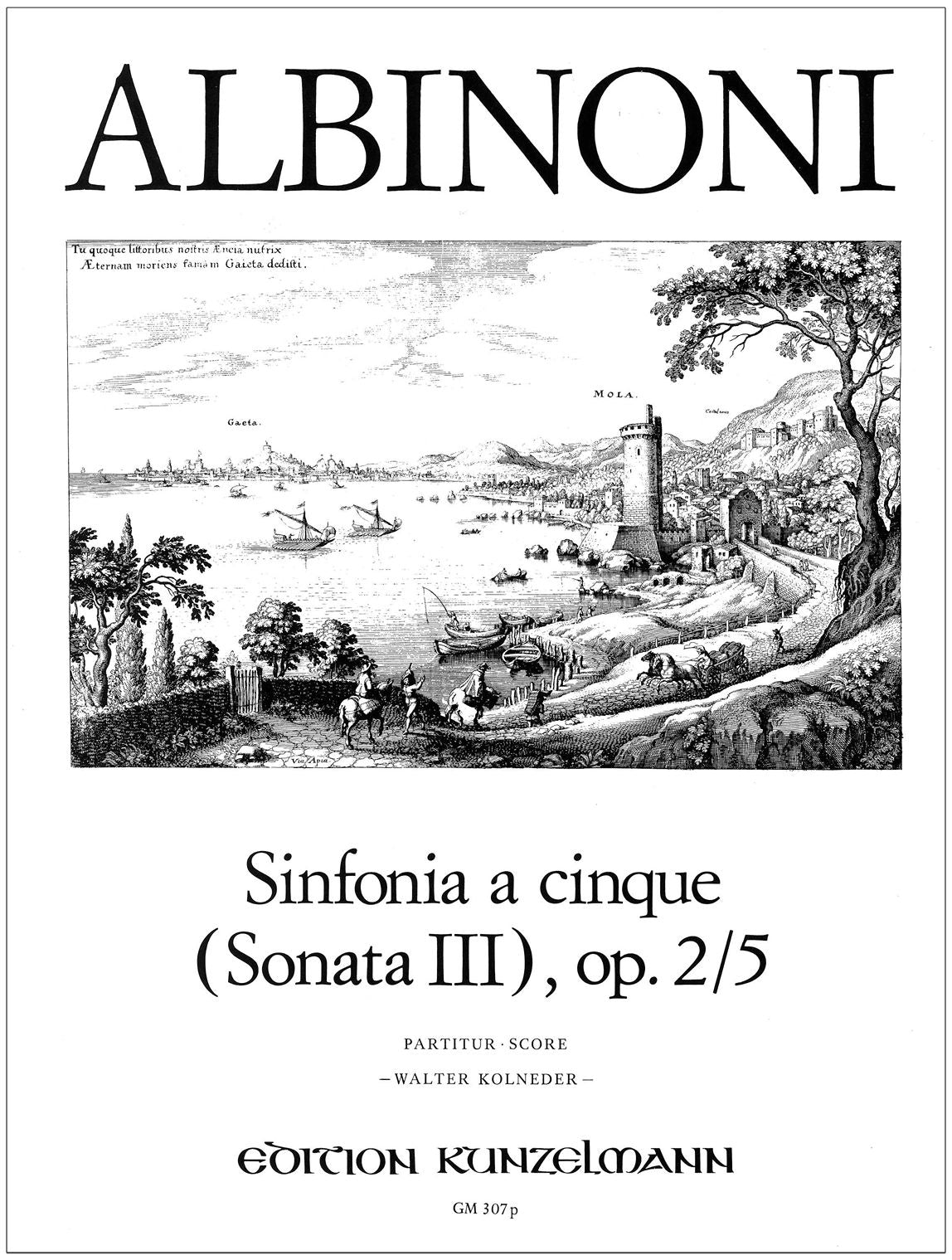 Albinoni: Sinfonia a cinque in A Major, Op. 2, No. 5