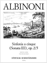 Albinoni: Sinfonia a cinque in A Major, Op. 2, No. 5