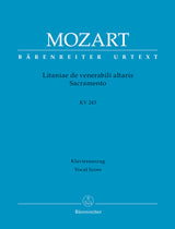 Mozart: Litaniae de venerabili altaris Sacramento in E-flat Major, K. 243