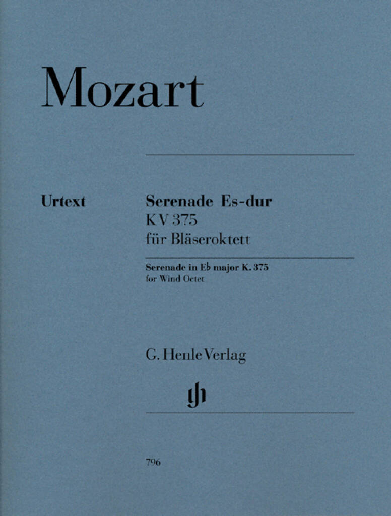Mozart: Serenade in E-flat Major, K. 375 for Wind Octet – Ficks Music